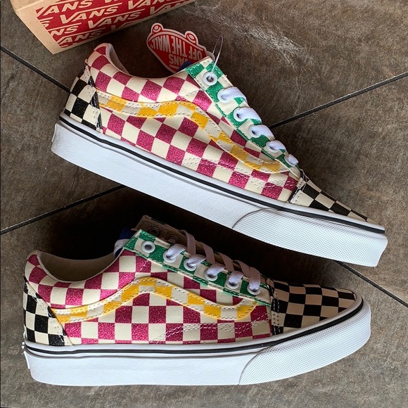 • VANS OLD SKOOL GLITER CHECK MULTITRWHT WMNS - Picture 14 of 16